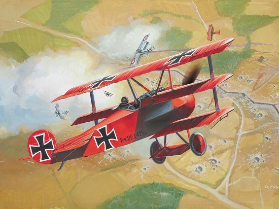 1/72 Revell - Fokker Dr.1 Triplane
