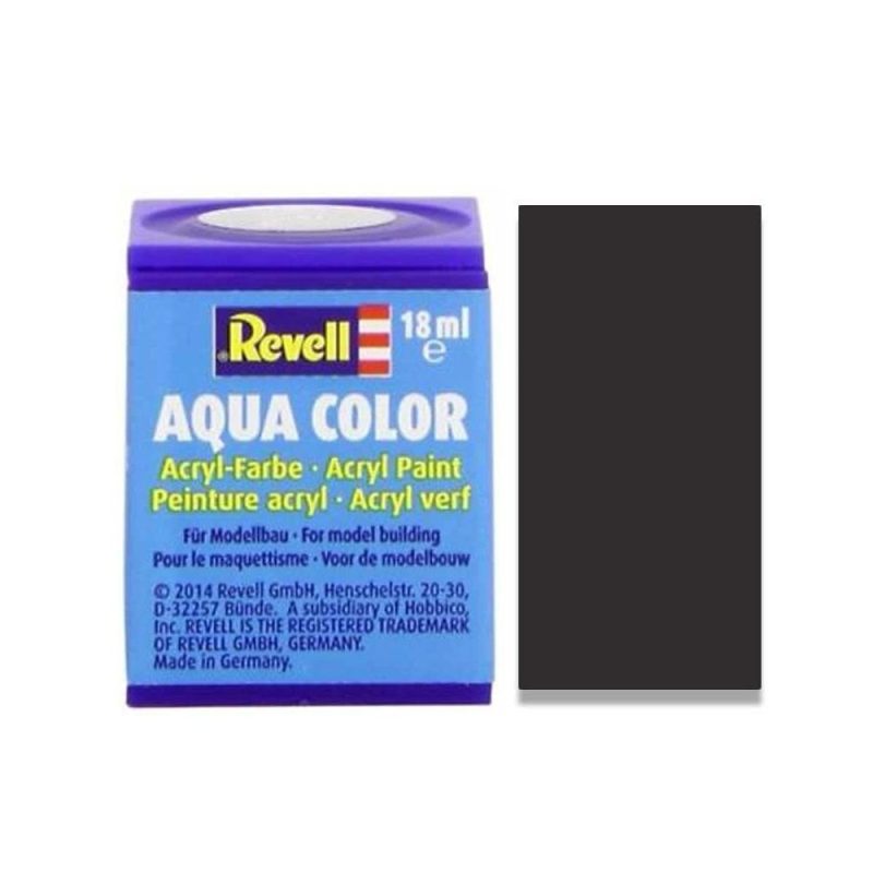 RL36106 - Revell Aqua Color 6 - Matt Tar Black