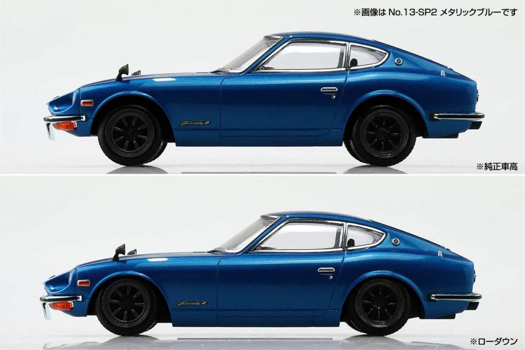 1/32 Aoshima - Snap Kit Nissan S30 Fairlady Z Blue with Custom Wheels