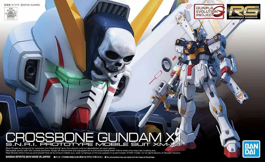 1/144 RG Bandai - Crossbone Gundam X1 - Product Image