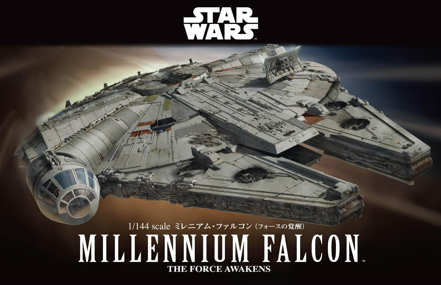1/144 Bandai - Star Wars Millennium Falcon (Revell re-release)