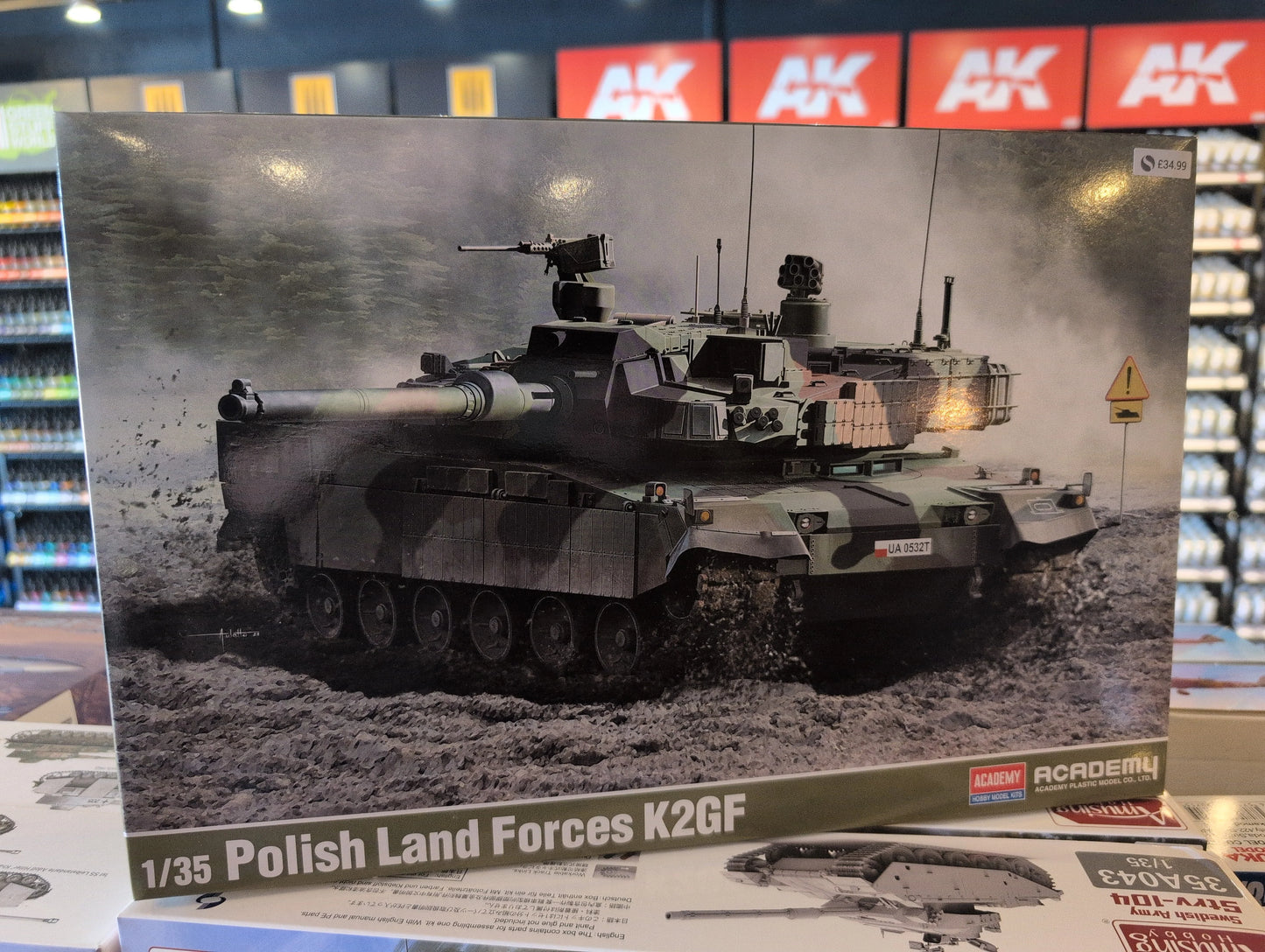 1/35 Academy - Polish Land Forces K2GF Main Battle Tank - Product Image