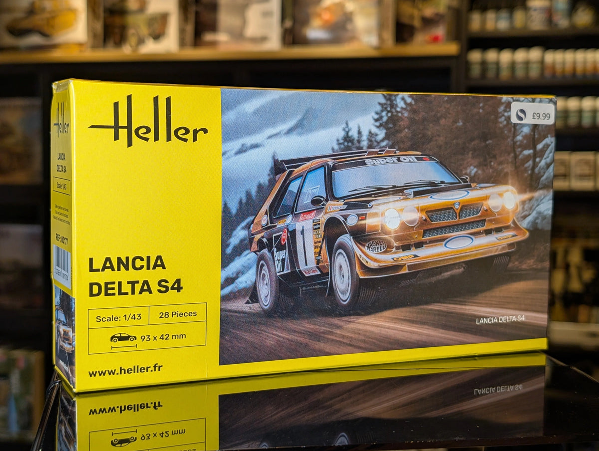 Heller 1/43 Lancia Delta S4 Model Kit 80177