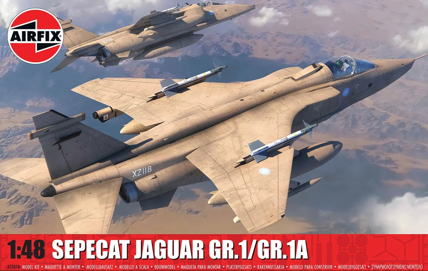 1:48 Airfix - Sepecat Jaguar GR.1/GR.1A - Product Image