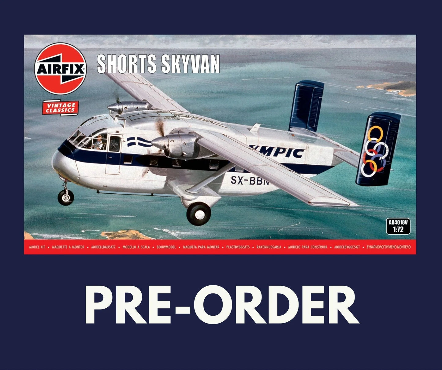 1/72 Airfix - Shorts Skyvan (PRE-ORDER) - Product Image
