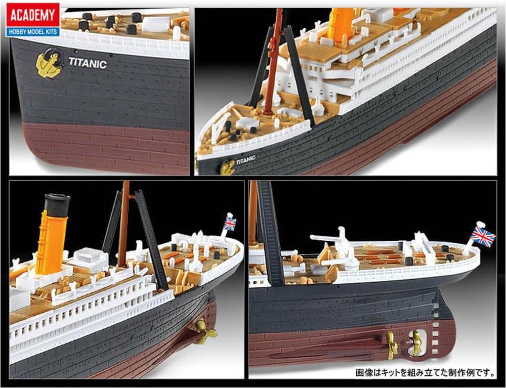 1:1000 Academy - R.M.S Titanic MCP Version