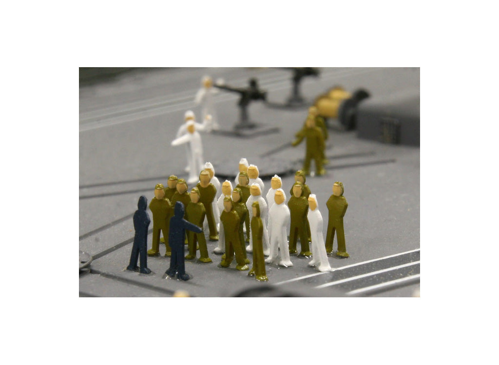 Tamiya 1/350 Ships - 1/350 Crew Set For Warships X 144 12622