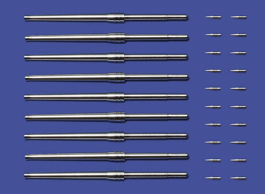 Tamiya 1/350 Ships - 1/350 Metal 46cm Barrels & Shells 12643