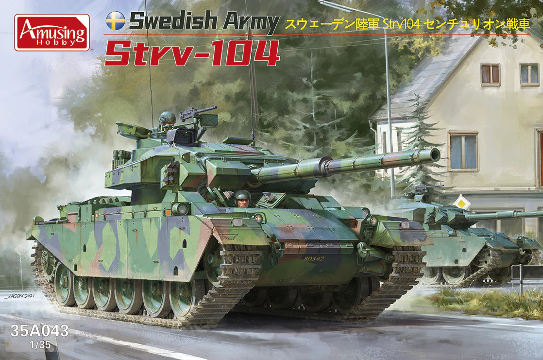 1/35 Amusing Hobby - Strv-104 Swedish Army Version