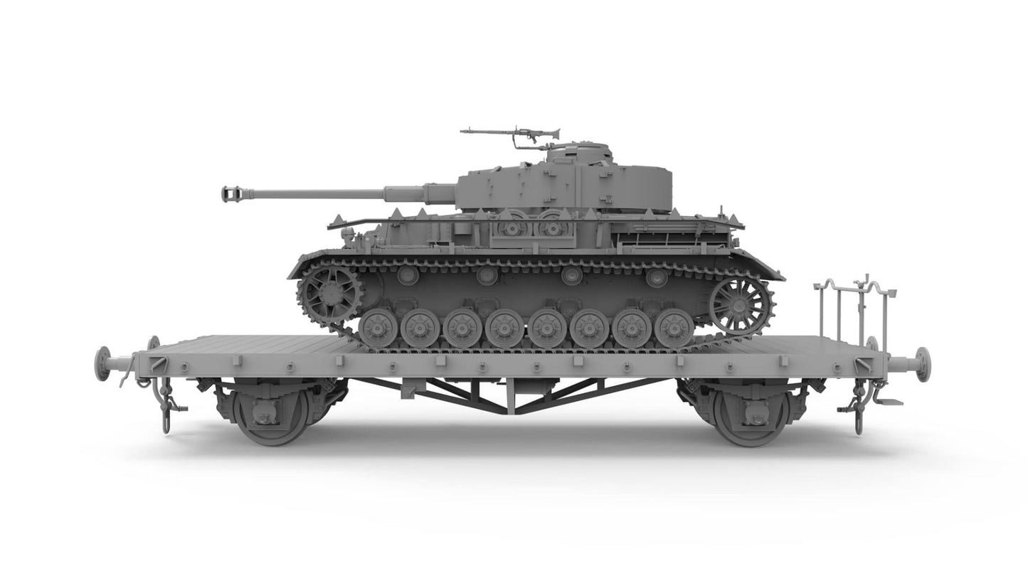 1/35 Border Models - Pz.Kpfw. IV Ausf. J & Railway Flatbed