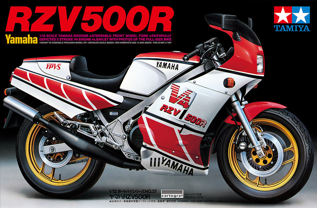 Tamiya 1/12 Bikes - 1/12 Yamaha RZV500R - 14037