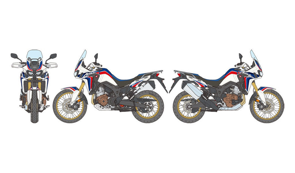 Tamiya 1/6 Bikes - 1/6 Honda CRF1000L Africa Twin - 16042