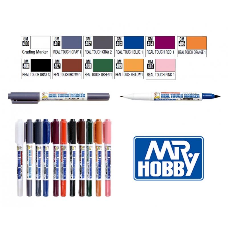 Mr. Hobby - Gundam Real Touch Marker Set 1