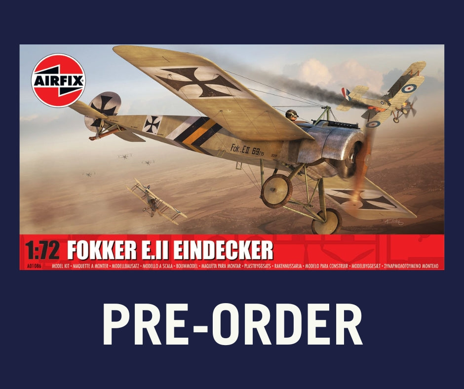 1/72 Airfix - Fokker EII Eindecker (PRE-ORDER AUTUMN 2025)
