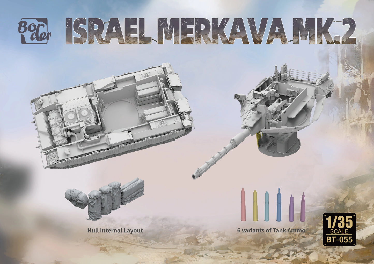 1/35 Border Model - Israel Merkava Mk.2 (PRE-ORDER)