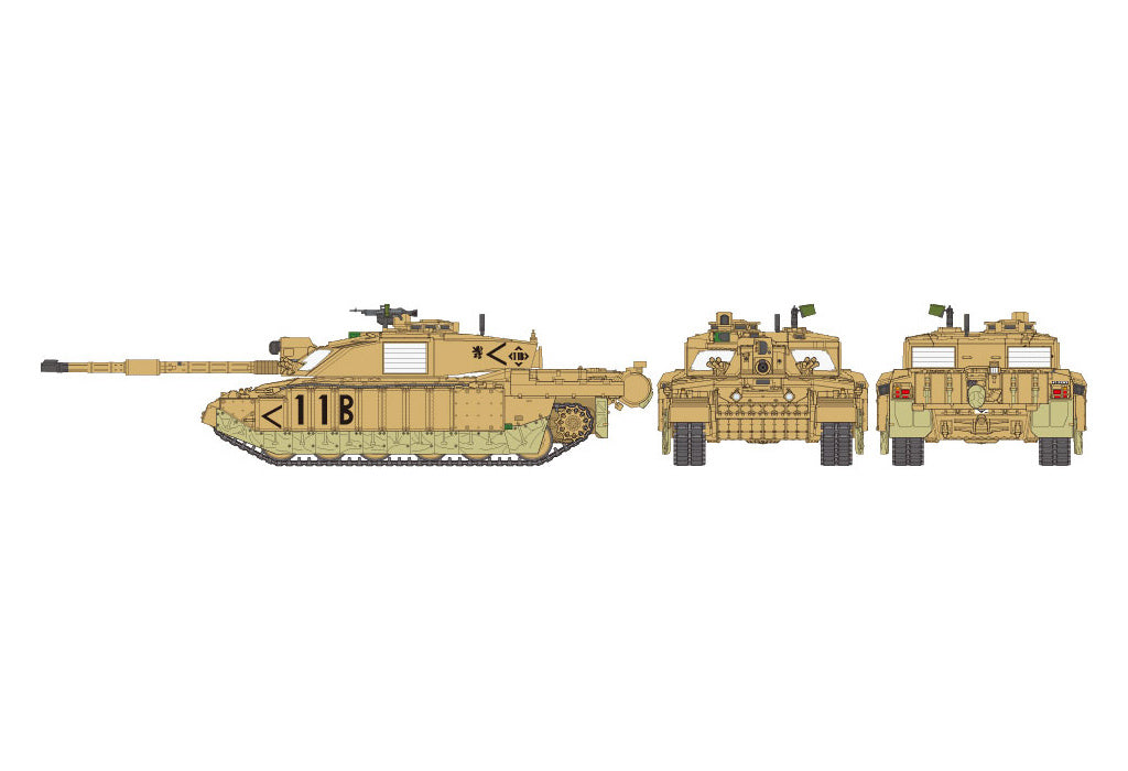 Tamiya 1/48 Military - 1/48 British Tank Challenger 2 (Desertised) - 32601