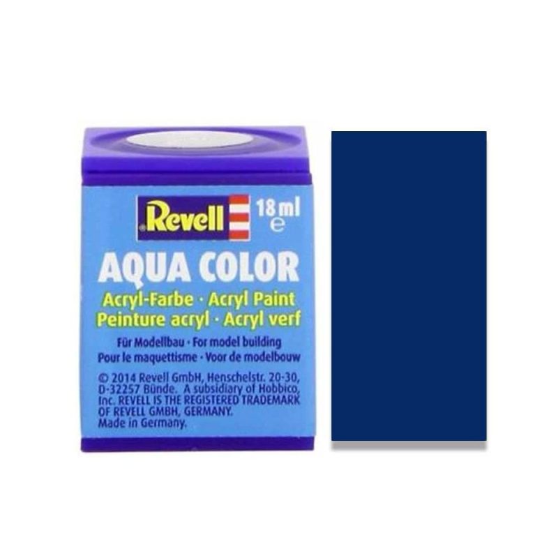 RL36350 - Revell Aqua Color 350 - Silk Matt Lufthansa Blue