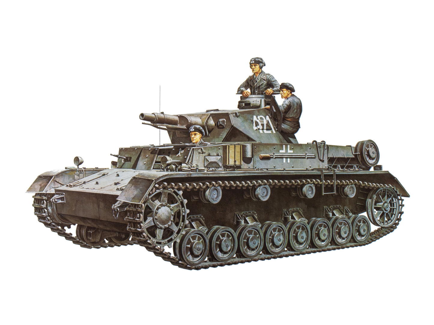 Tamiya 1/35 Military - German Pz.Kpw IV Ausf.D - 35096