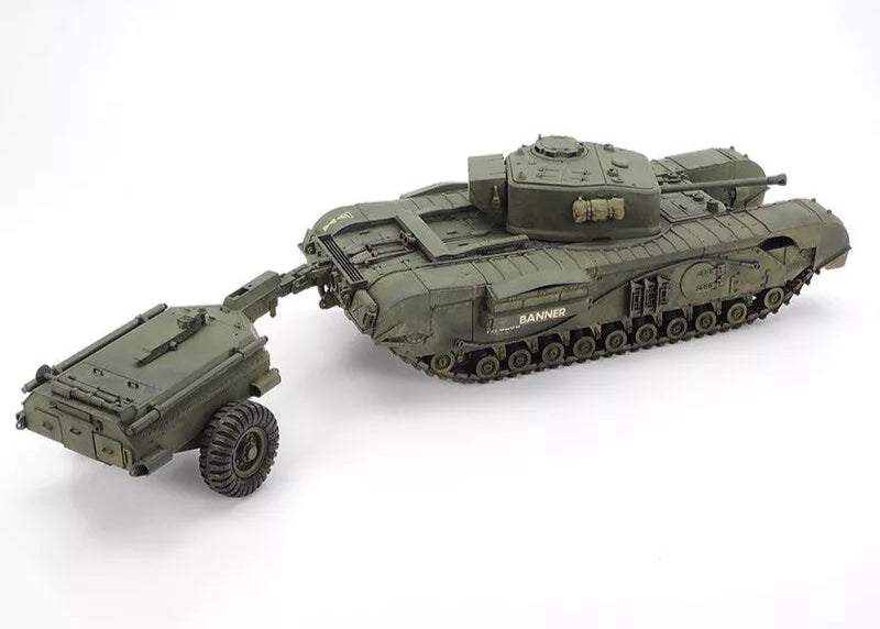 1/35 Tamiya - British Churchill Crocodile / Churchill Mk.VII w/trailer