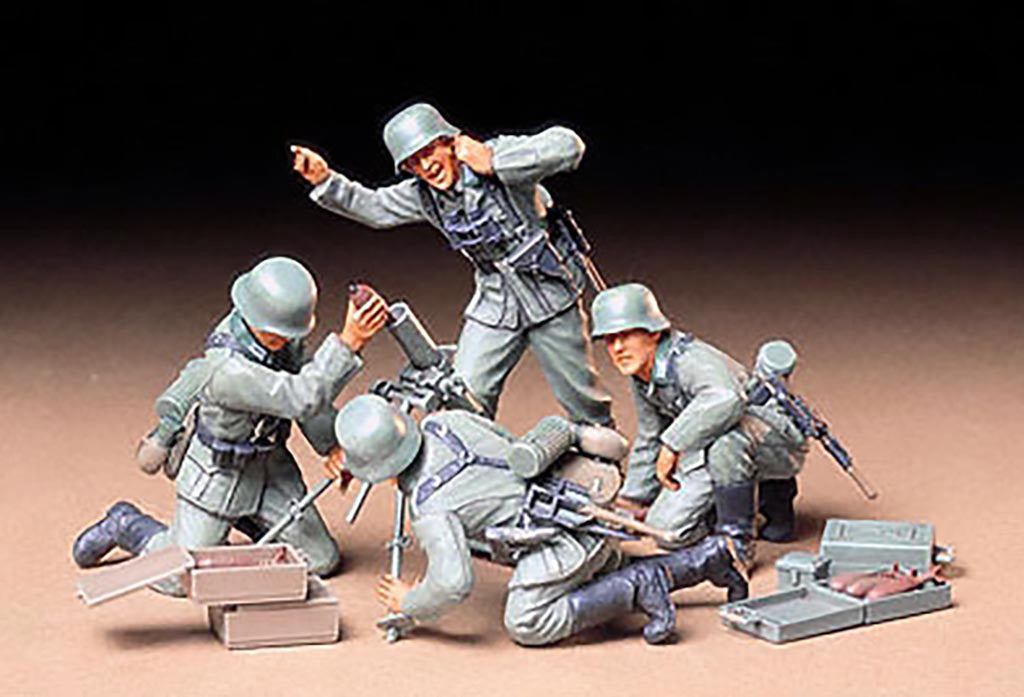 Tamiya 1/35 Military - German Infantry Mortar Team - 35193