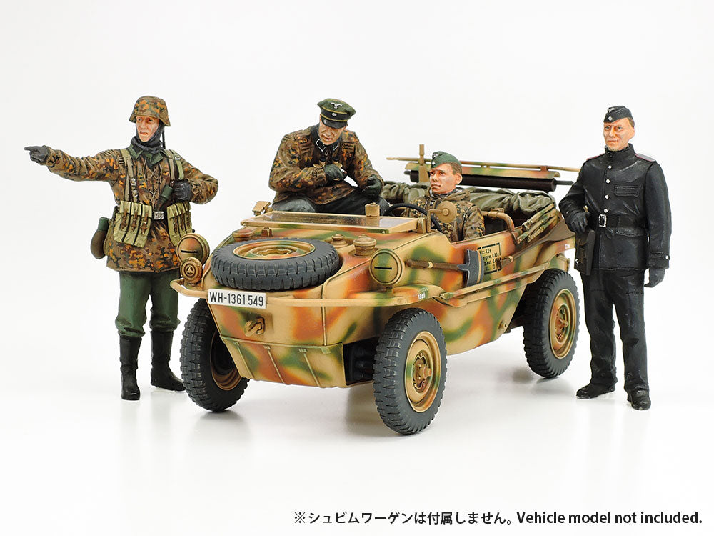 Tamiya 1/35 Military - Panzer Division Front Line Figures - 35253
