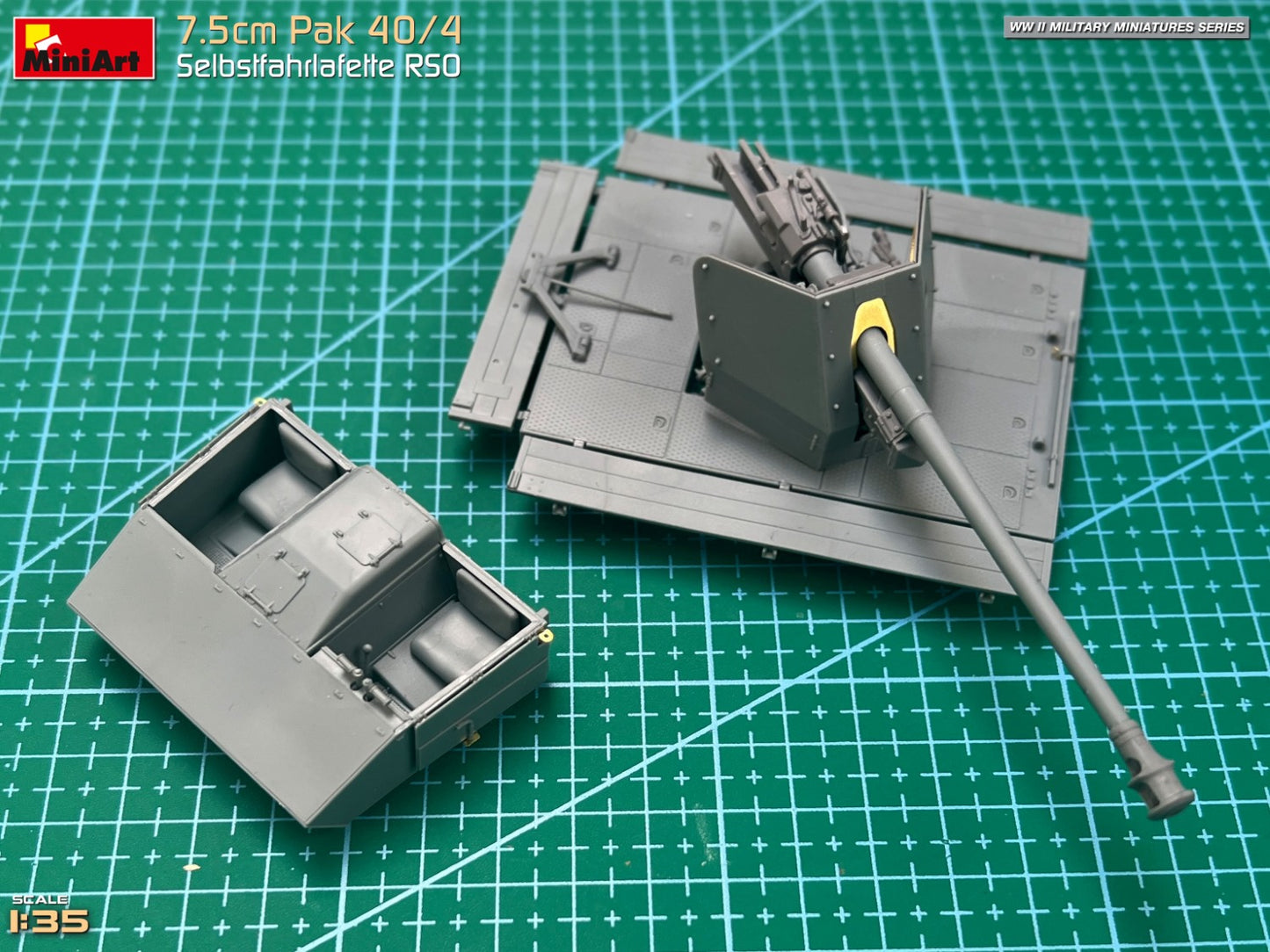 1/35 MiniArt - 7.5cm PaK 40/4 Selbstfahrlafette RSO (PRE-ORDER SPRING/SUMMER 2025)