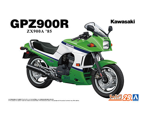 1/12 Aoshima - Kawasaki GPZ900R Ninja '85