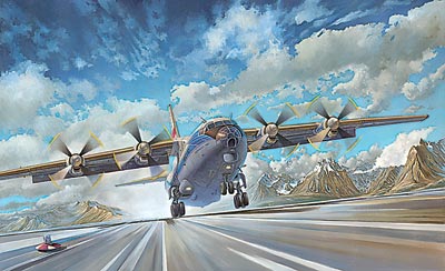 1/72 Roden - Soviet Air Force An-12BK Civil Transport Aircraft