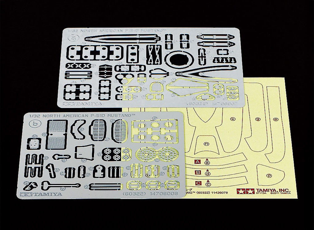 Tamiya 1/32 Aircraft - North American F-51D Mustang Korean War - 60328