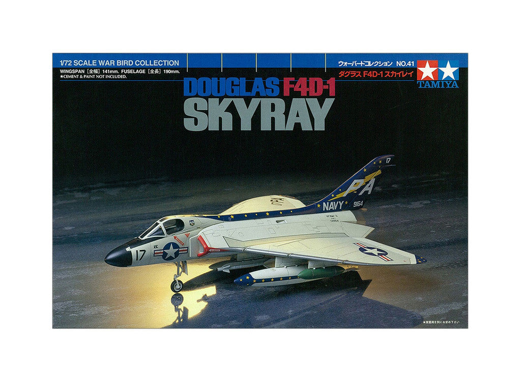Tamiya 1/72 Aircraft - Douglas F4D-1 Skyray - 60741