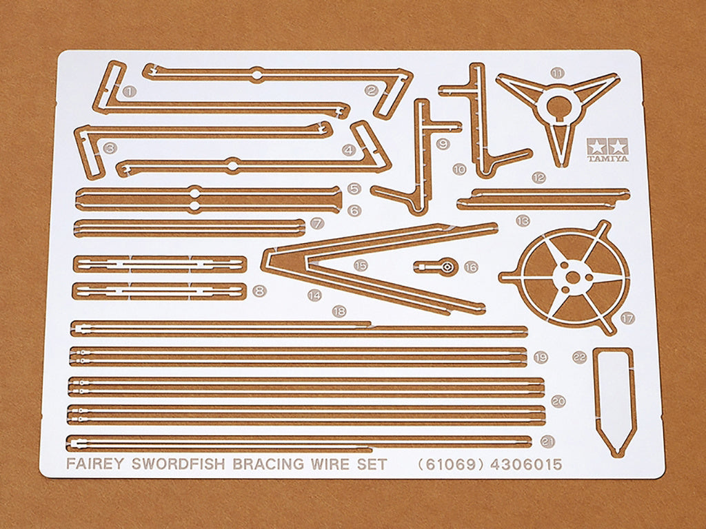 Tamiya 1/48 Aircraft - Swordfish Photo Etched Wire - 61069