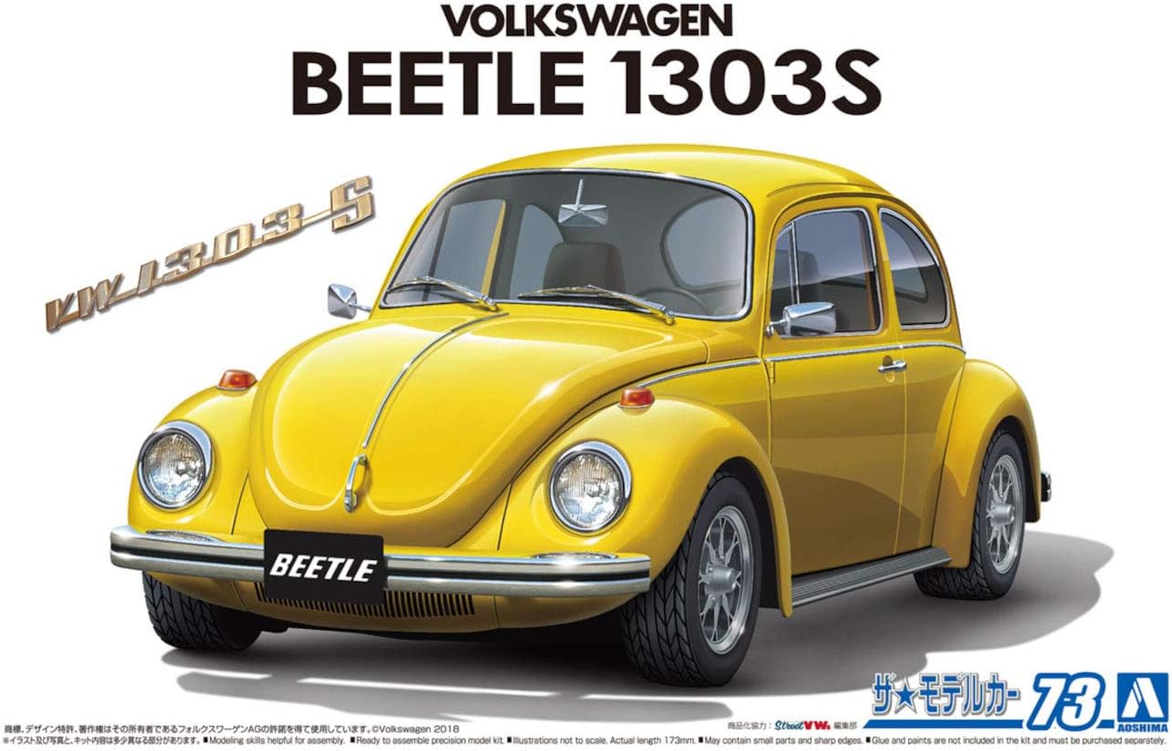 1/24 Aoshima - Volkswagen Beetle 1303S '73