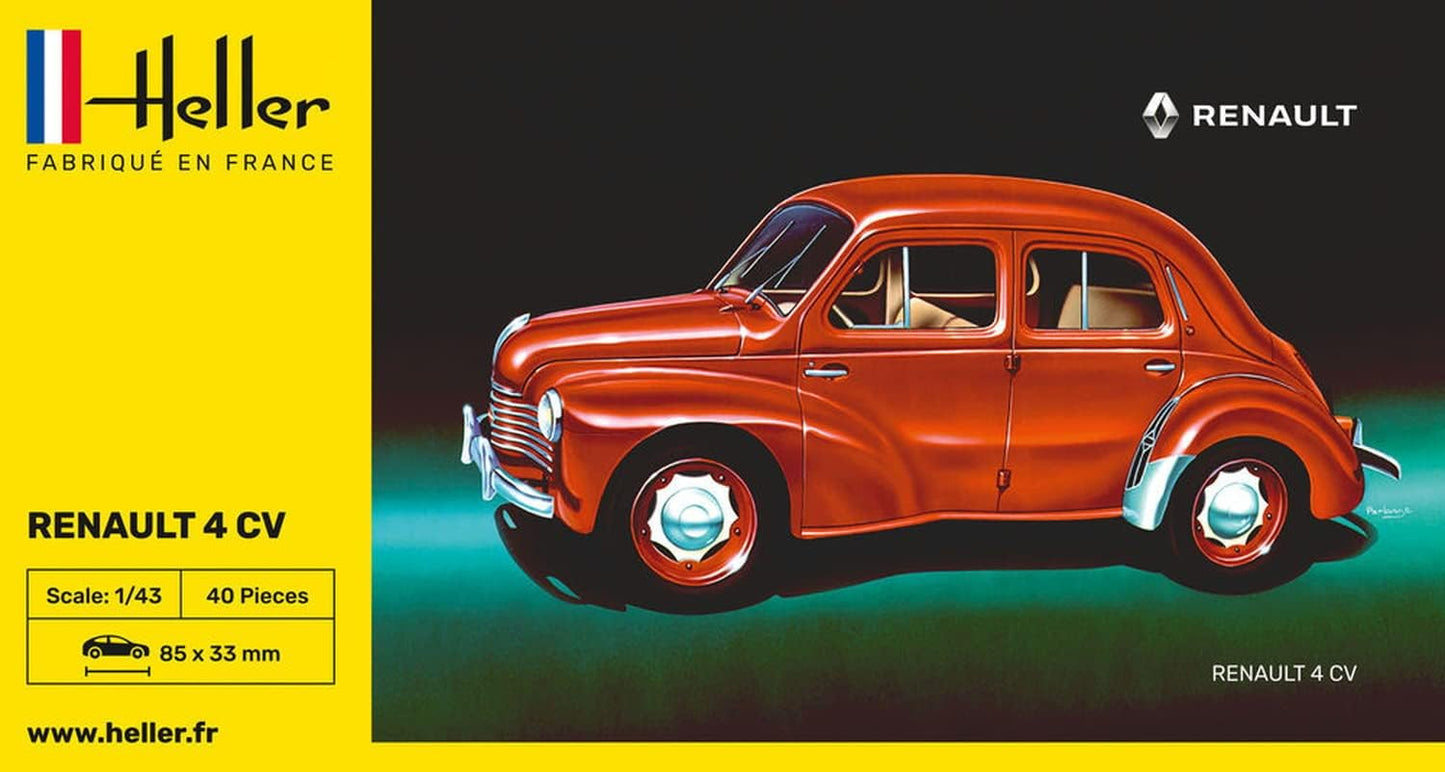 1/43 Heller - Renault 4 CV Starter Set