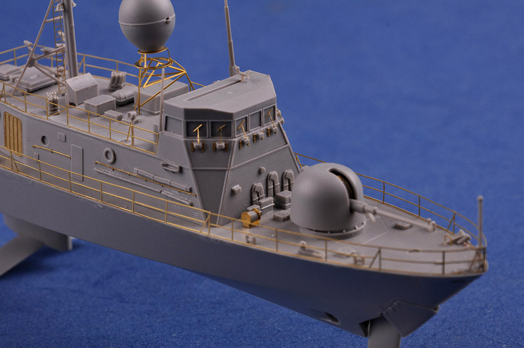 Hobby Boss 1/200 USS Pegasus PHM-1 Hydrofoil model kit 82005, image 15