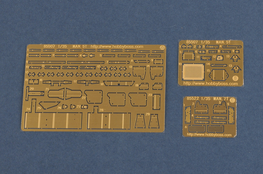 Hobby Boss 1/35 Bundeswehr LKW 7t mil gl Cargo Truck model kit 85522, image 23