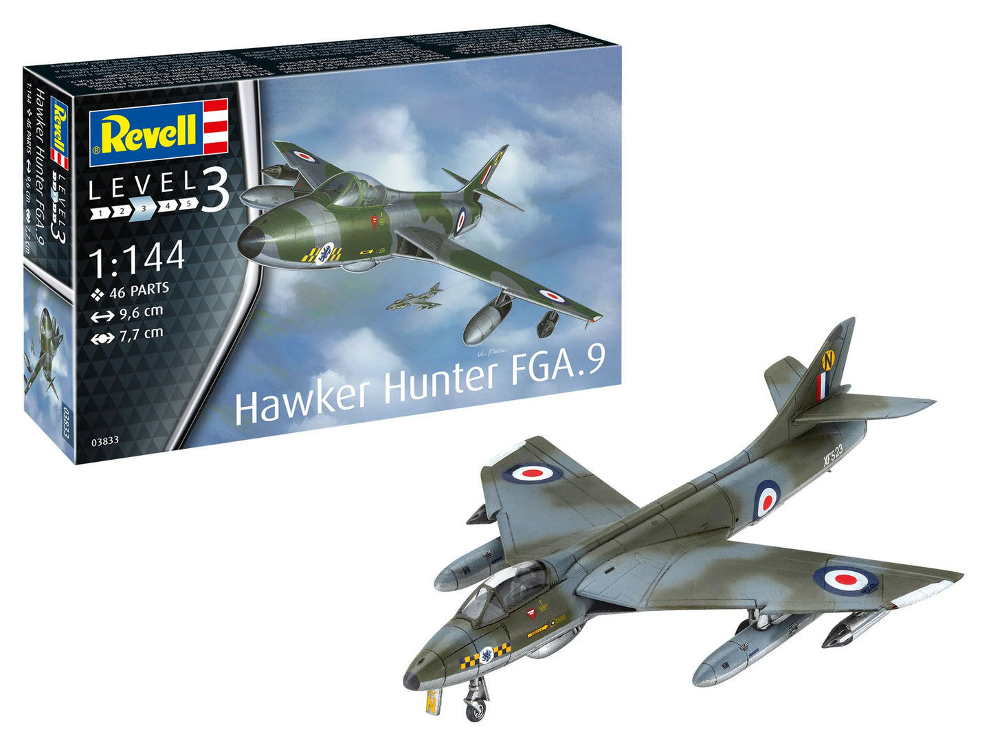 1/144 Revell - Hawker Hunter FGA 9