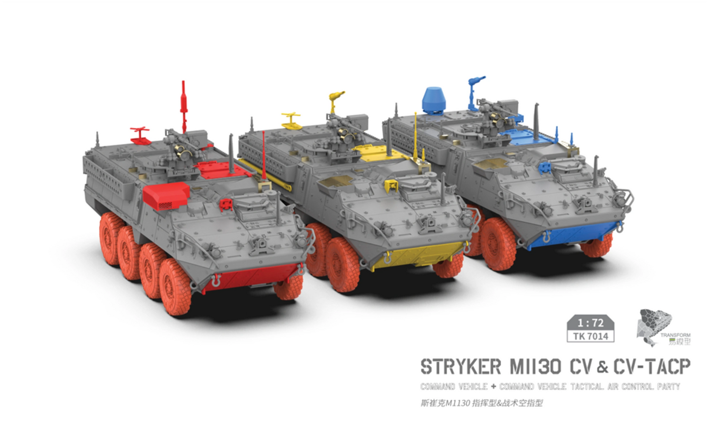 1/72 Border Model - Stryker M1130 CV & CV-TACP (2 kits) (PRE-ORDER)