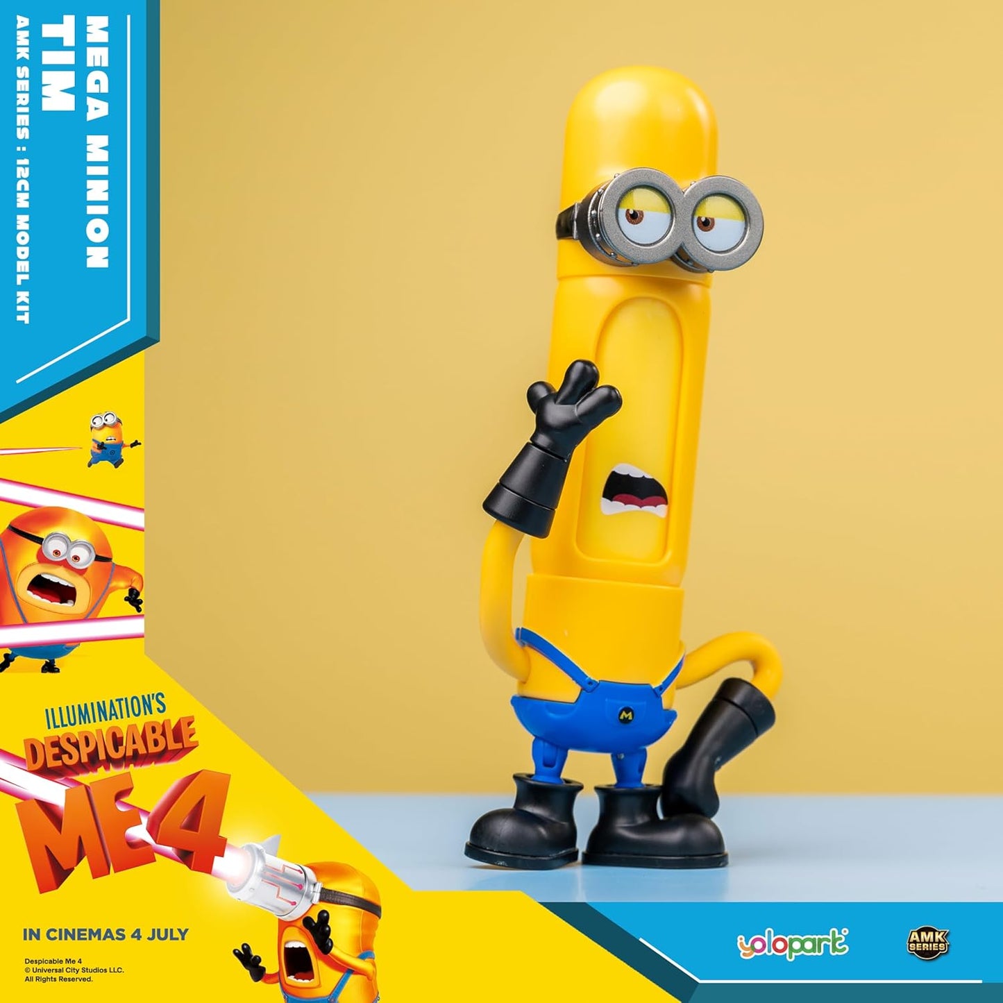 Yolopark - Despicable Me Minion Action Model Kits - SuperTim