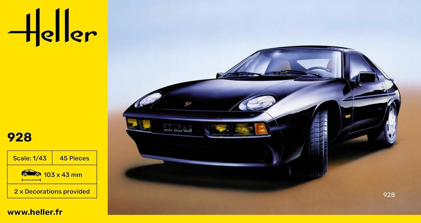 1/43 Heller - Porsche 928 Starter Set