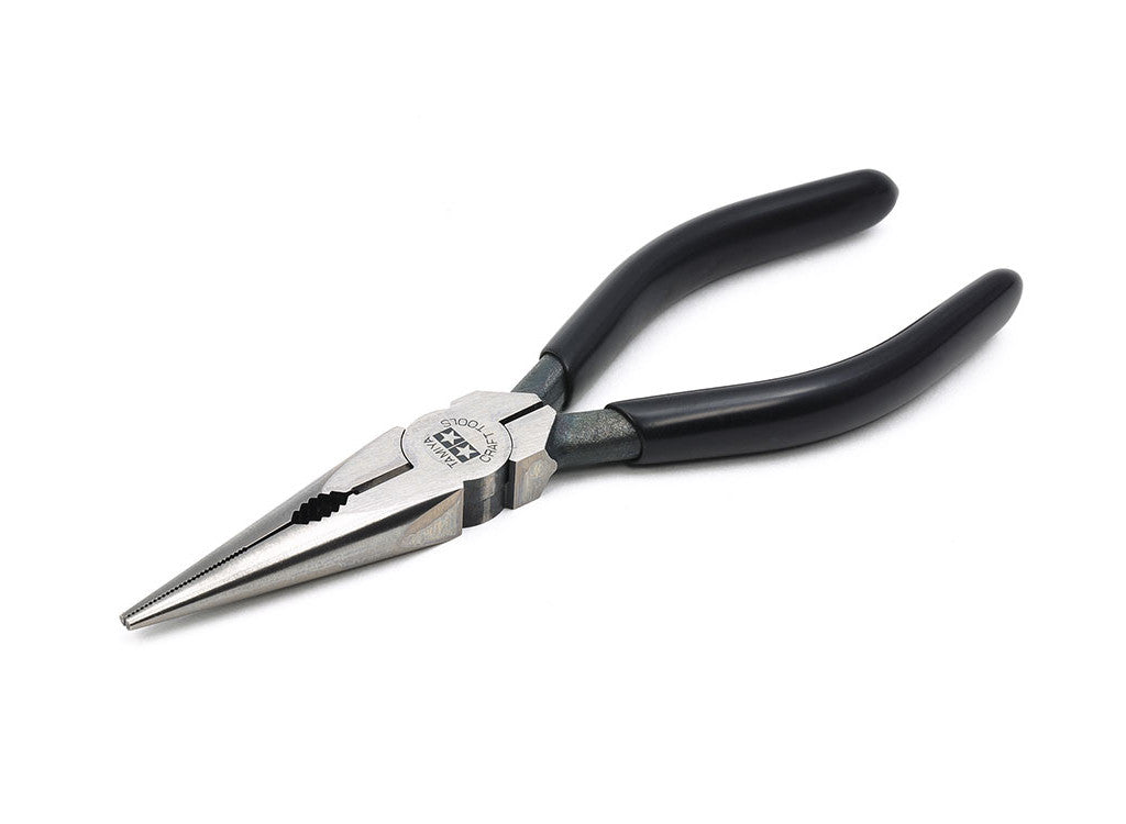 Tamiya Tools & Accessories - Long Nose Pliers with Cutter - 74002