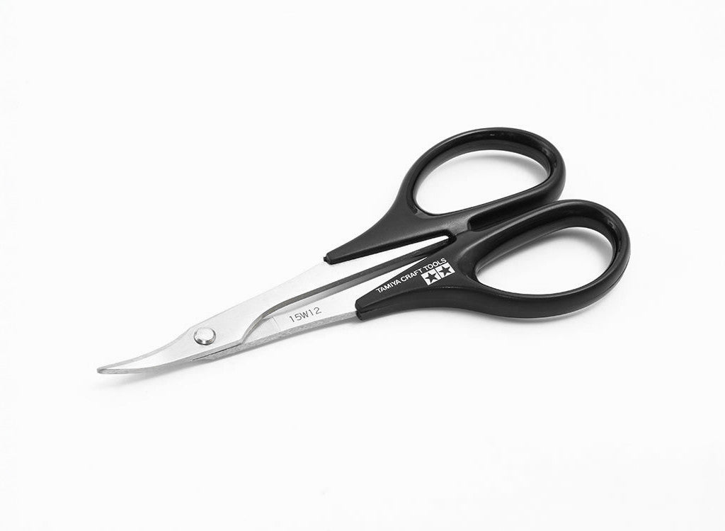 Tamiya Tools & Accessories - Curved Scissors - 74005