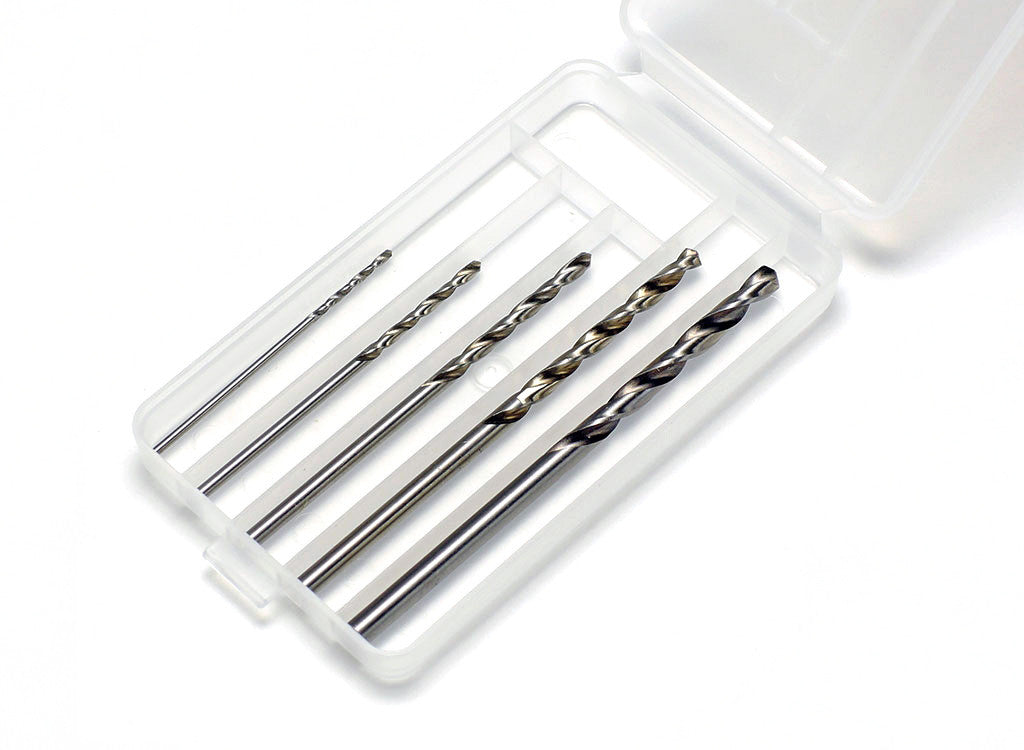Tamiya Tools & Accessories - Basic Drill Set with 5 Drill Bits - 74049