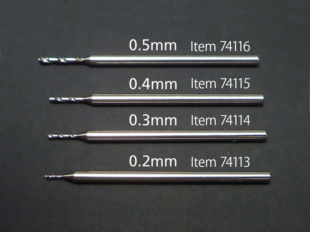 Tamiya Tools & Accessories - Fine Pivot Bit 0.3Mm Shank 1Mm - 74114