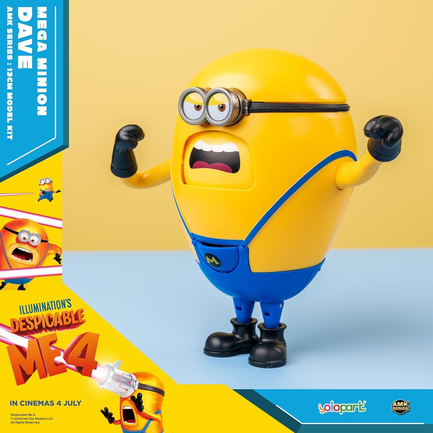 Yolopark - Despicable Me Minion Action Model Kits - SuperDave