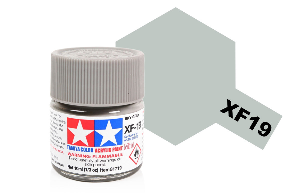 Tamiya - Acrylic Mini XF-19 Sky Grey 10ml