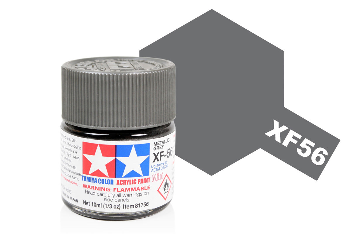 Tamiya - Acrylic Mini XF-56 Metallic Grey 10ml