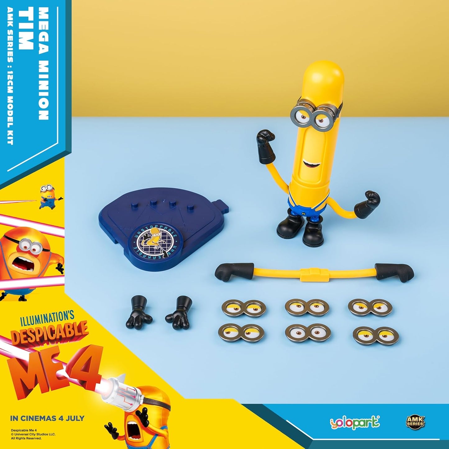Yolopark - Despicable Me Minion Action Model Kits - SuperTim