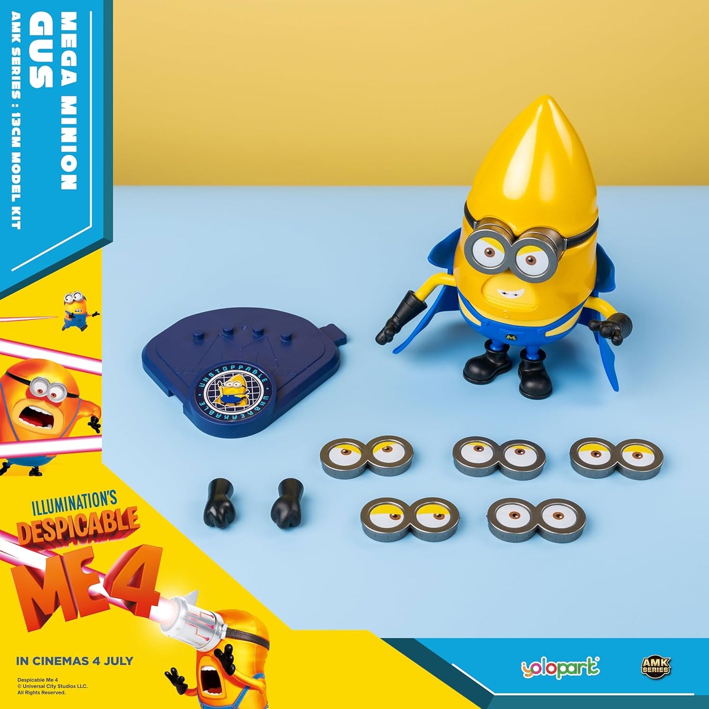 Yolopark - Despicable Me Minion Action Model Kits - SuperGus