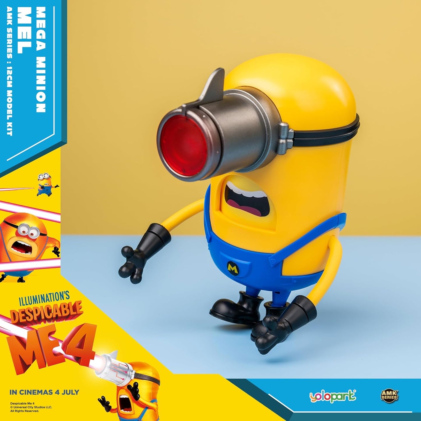 Yolopark - Despicable Me Minion Action Model Kits - SuperMel