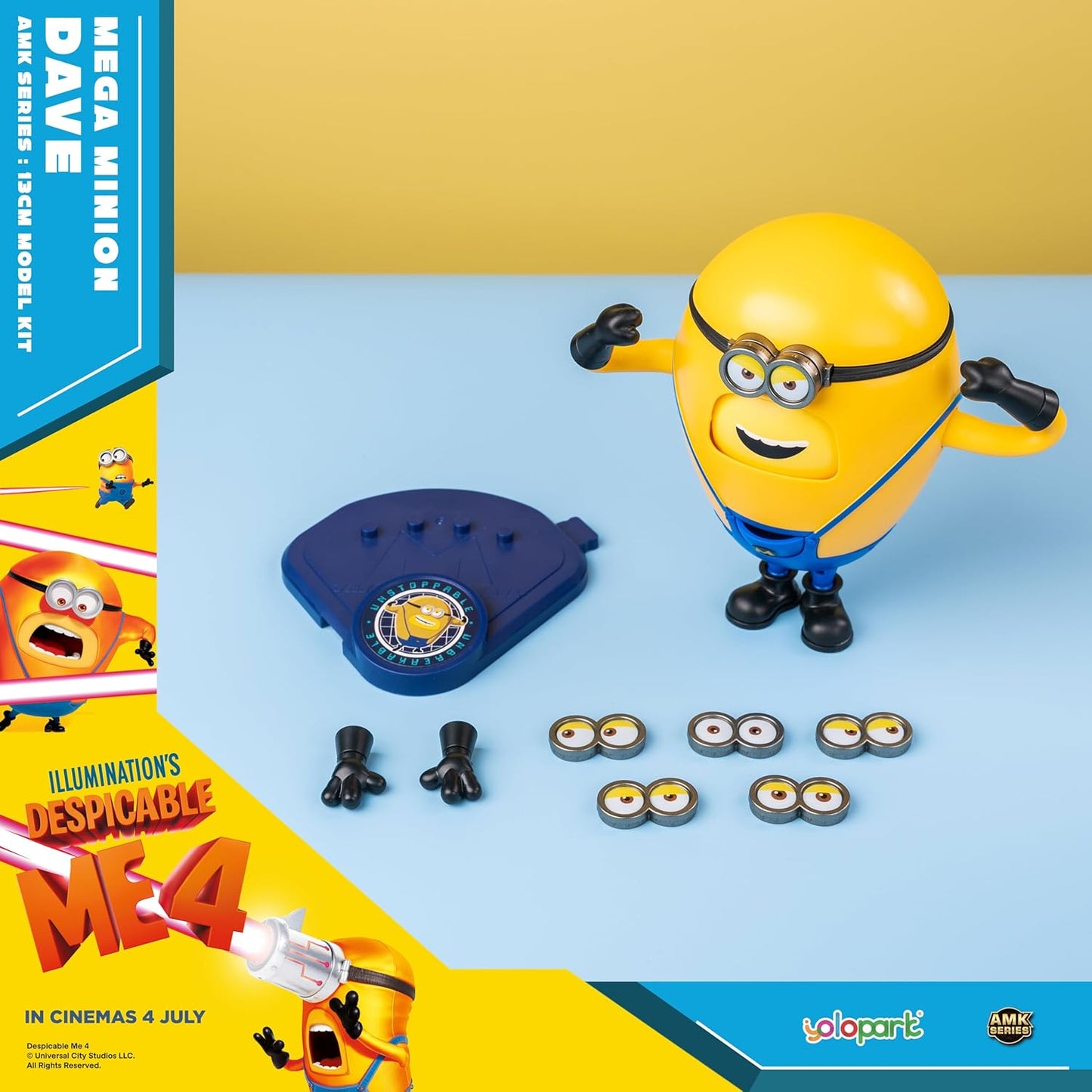 Yolopark - Despicable Me Minion Action Model Kits - SuperDave